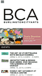 Mobile Screenshot of burlingtoncityarts.org